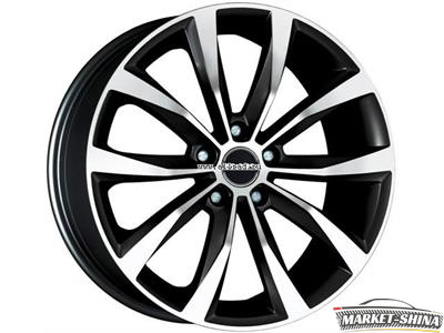 MAK WOLF 8 x 18 5*110 Et:40 Dia:65.1 Black Mirror