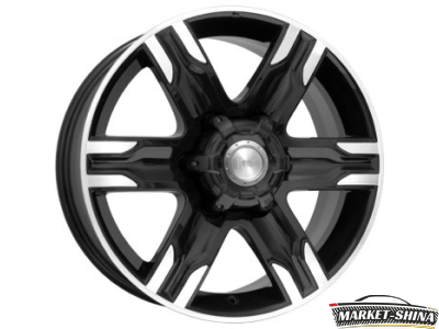 K&K Балеар (КС727) 7.5 x 18 6*139.7 Et:25 Dia:106.1 Алмаз черный