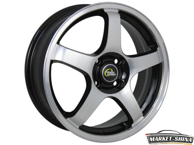 CROSS STREET CR-14 6 x 15 4*100 Et:48 Dia:54.1 Black