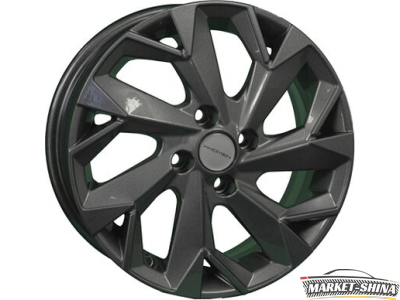 Khomen KHW1508 (Logan/Sandero) 6 x 15 4*100 Et:40 Dia:60.1 Gray
