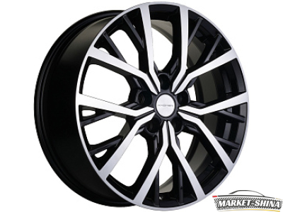 Khomen KHW1806 (Haval Dargo) 7 x 18 5*114.3 Et:40 Dia:66.5 Black