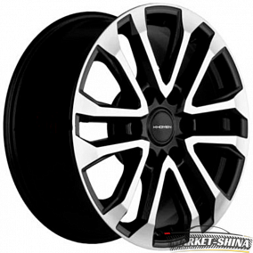 Khomen 1805 7.5 x 18 6*139.7 Et:30 Dia:106.1 Black-FP