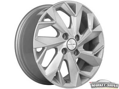 Khomen KHW1508 (Vesta) 6 x 15 4*100 Et:50 Dia:60.1 Black