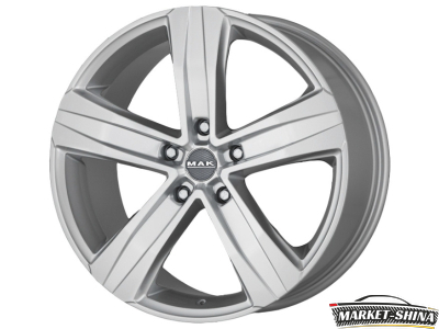 MAK Stone 5 7.5 x 18 5*118 Et:60 Dia:71.1 Black mirror