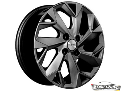 Khomen KHW1508 (Lada Granta) 6 x 15 4*98 Et:35 Dia:58.6 Gray