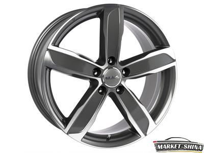 MAK Stadt 8 x 18 5*112 Et:28 Dia:66.45 Gunmetal Mirror Face