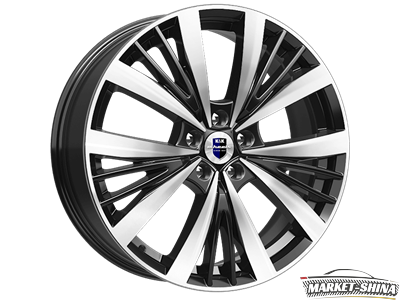 K&K Марвел 7.5 x 19 5*112 Et:45 Dia:66.6 алмаз чёрный