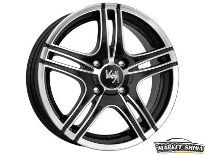 K&K Пандора (КС466) 8.5 x 19 5*108 Et:35 Dia:67.1 Дарк платинум