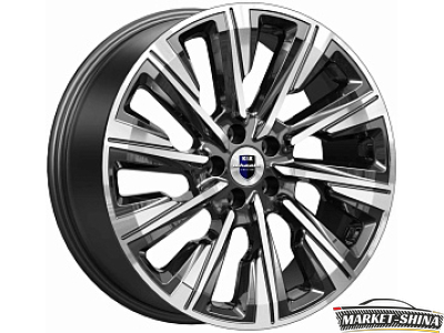 K&K Галего (КС1039) 7.5 x 19 5*114.3 Et:49 Dia:67.1 Алмаз черный