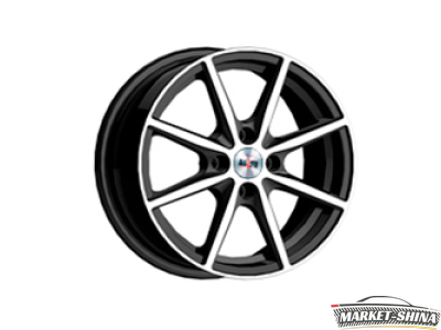 ALCASTA M63 6 x 15 4*100 Et:46 Dia:60.1 Graphite