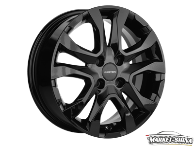 Khomen KHW1503 (XRay) 6 x 15 4*100 Et:40 Dia:60.1 Black